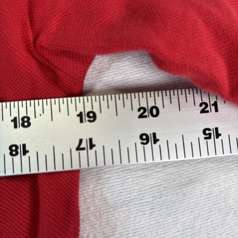 Polo Ralph Lauren Boys xL Custom Fit Big Pony Polo Shirt Red Golf Summer #3